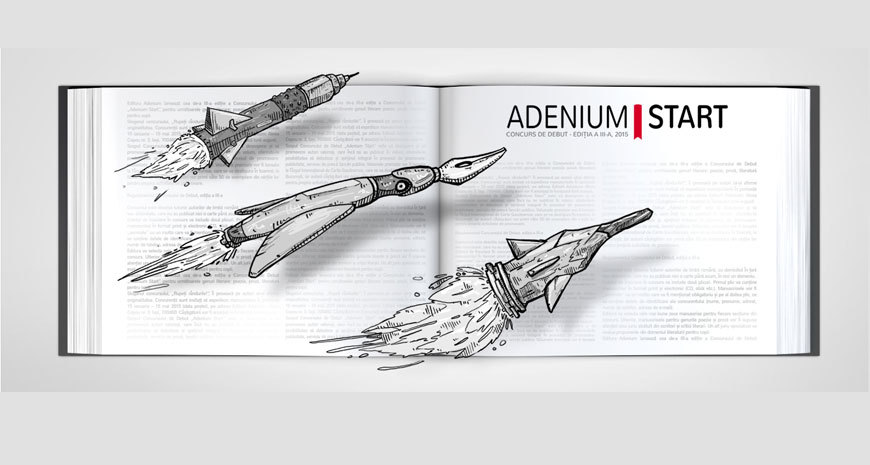 Editura Adenium dă startul celei de-a III-a ediții a Concursului de Debut „Adenium Start”