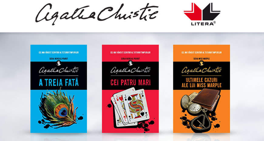 O nouă serie de autor Agatha Christie la Editura Litera