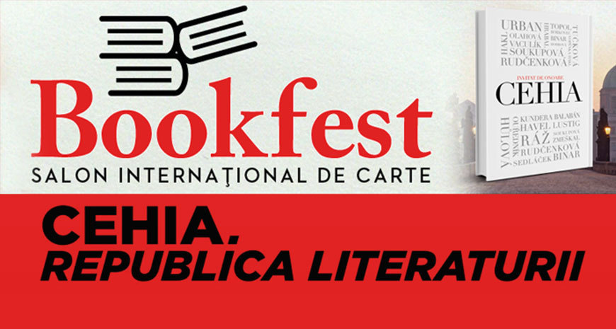 Republica Cehă – invitatul de onoare al celei de a X-a ediții a Salonului Internațional de Carte Bookfest