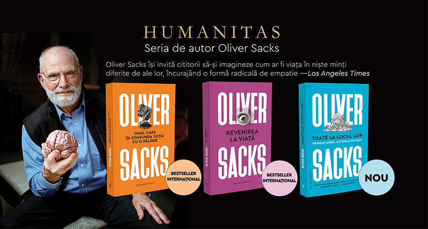 Concurs Editura Humanitas: noua serie de autor Oliver Sacks [încheiat]