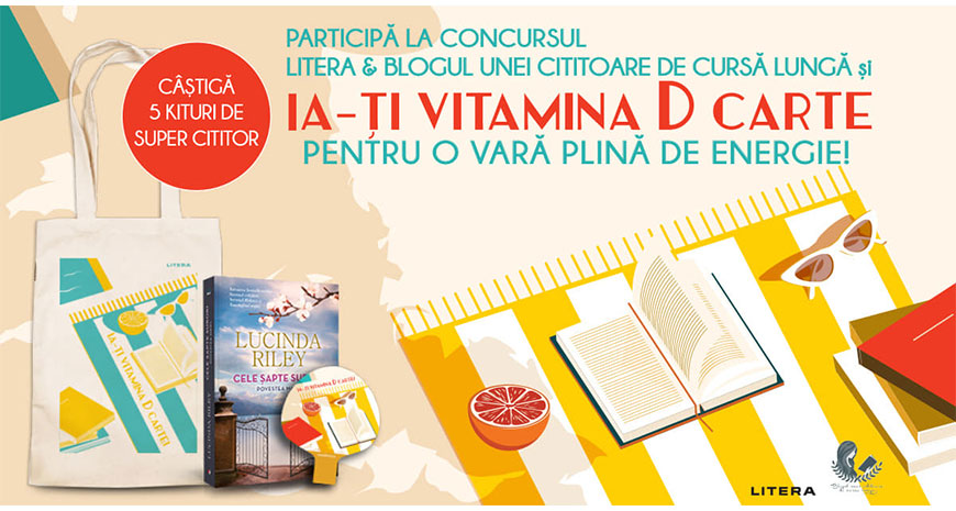 Concurs: Ia-ți vitamina D carte și câștigă 5 kituri de super cititor de la Editura Litera [încheiat]