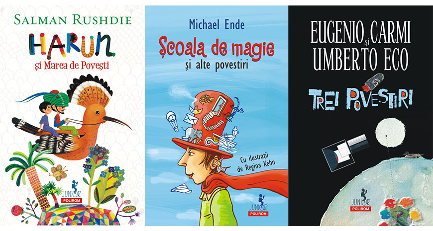 Concurs Polirom Junior: câștigă un pachet cu trei cărți pentru copii [încheiat]