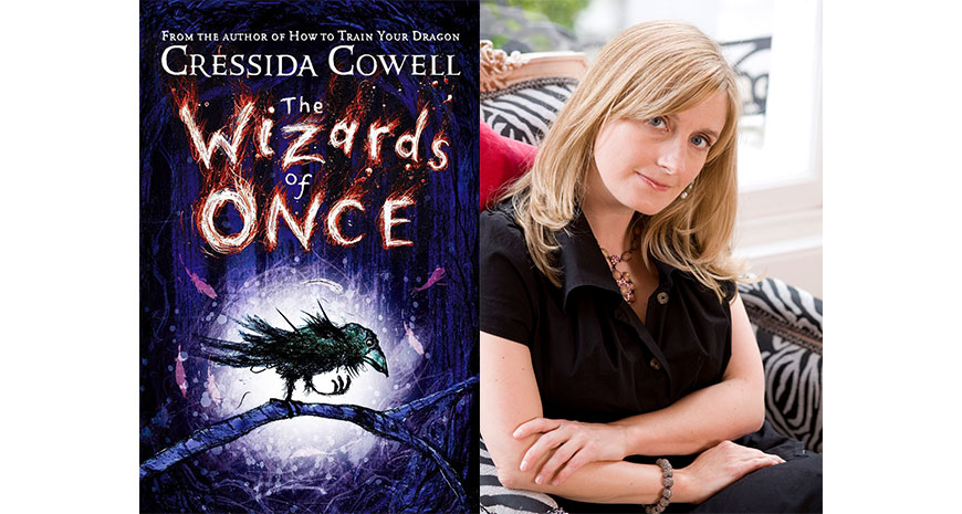 Cressida Cowell câștigă Blue Peter Book Award pentru „The Wizards of Once”, în curs de apariție la Nemi