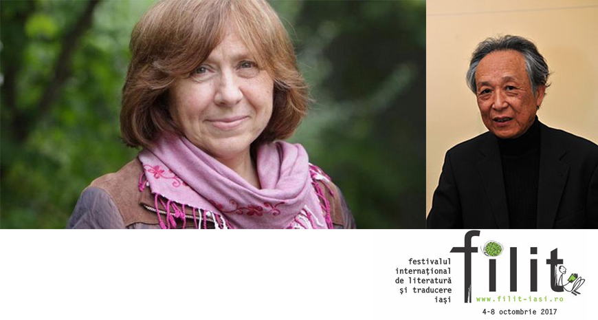 Doi laureați ai Premiului Nobel pentru Literatură la FILIT 2017