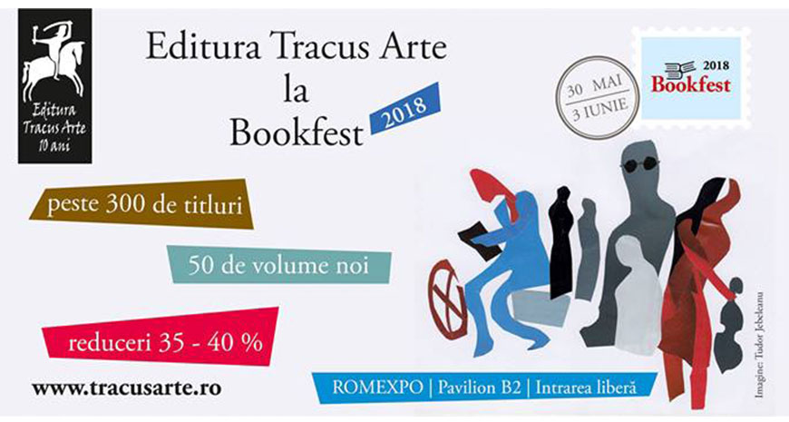 Editura Tracus Arte la Bookfest 2018