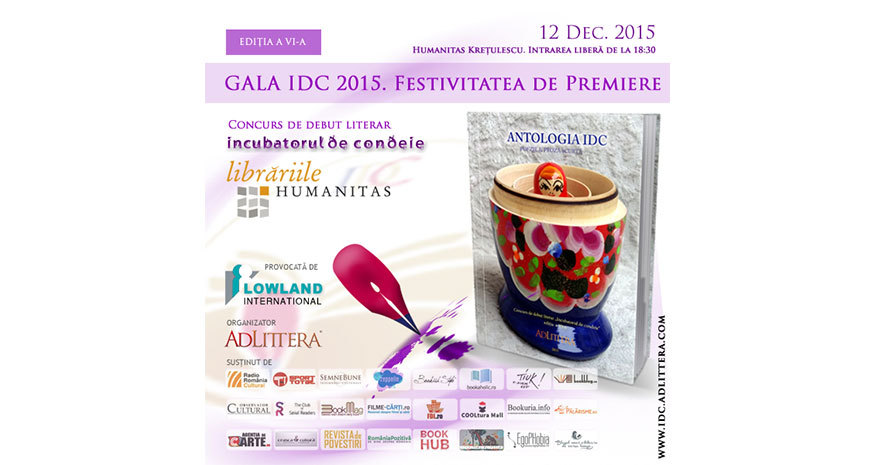 Gala IDC 2015 găzduită de Librăria Humanitas Krețulescu 