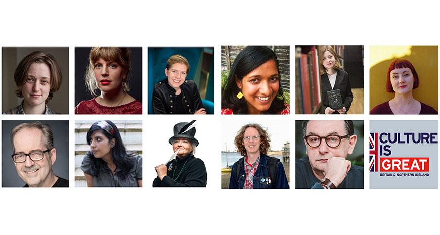 Invitații de onoare ai Bookfest 2019:  11 autori din Marea Britanie sărbătoresc diversitatea în literatură
