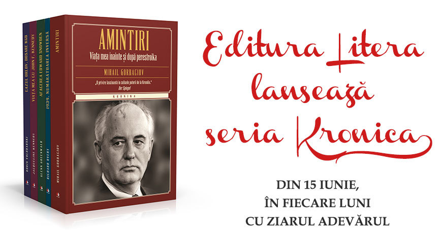 Editura Litera lansează seria „Kronika”: 5 volume despre culisele celor mai interesante evenimente politice, sociale și financiare