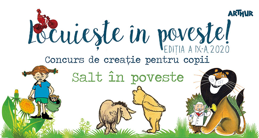 „Locuiește în poveste!” – un nou concurs Arthur pentru copii