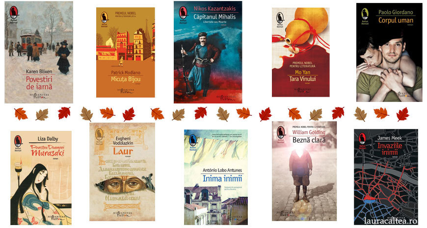 Toamna literară 2014 – Noutăți la Editura Humanitas Fiction