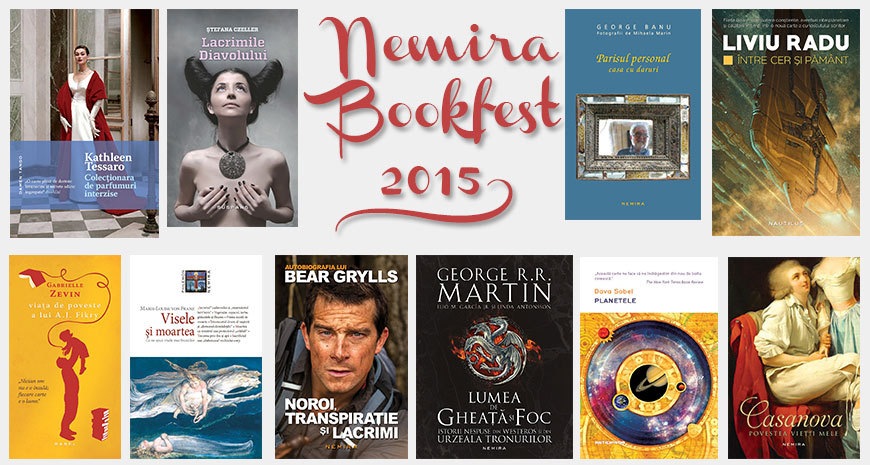 Noutățile Editurii Nemira la Bookfest 2015