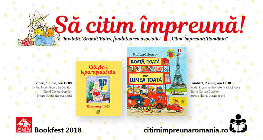 Noutăţile editurii Cartea Copiilor la Bookfest 2018 