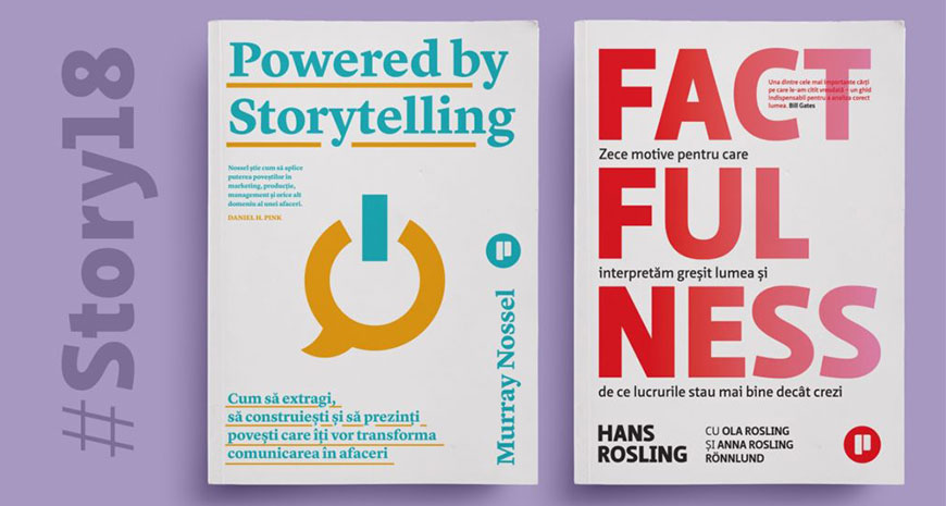 Noutățile Editurii Publica la The Power of Storytelling 2018 și alte noutăți ale toamnei