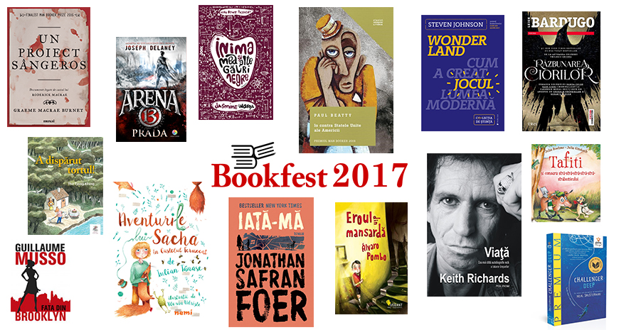 Noutățile editurilor la Bookfest 2017 (sinteză)