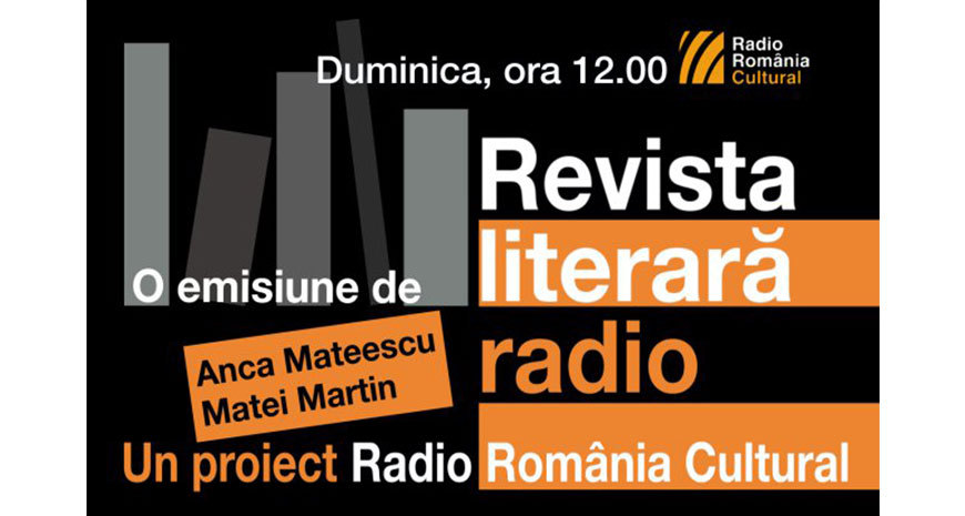 REVISTA LITERARĂ RADIO, un adevărat brand Radio România Cultural, împlineşte jumătate de secol 