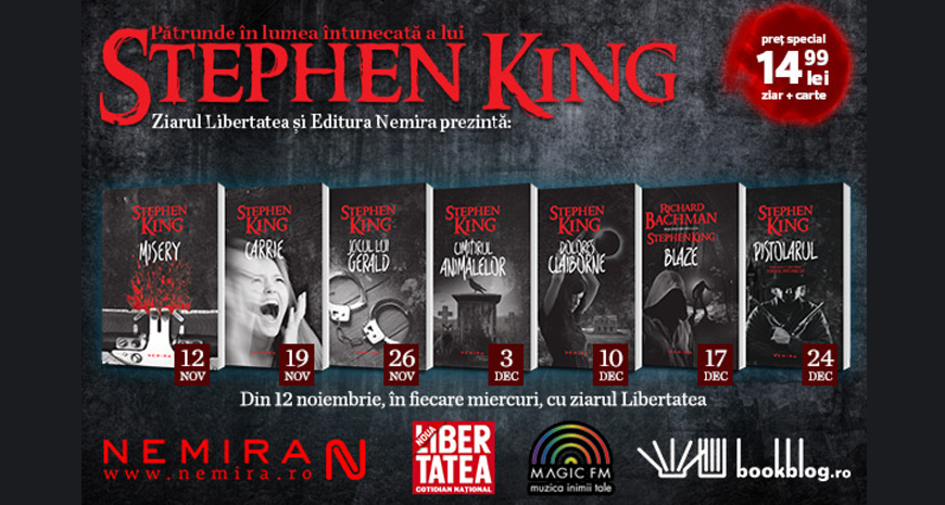 Seria Stephen King la chioşcurile de presă