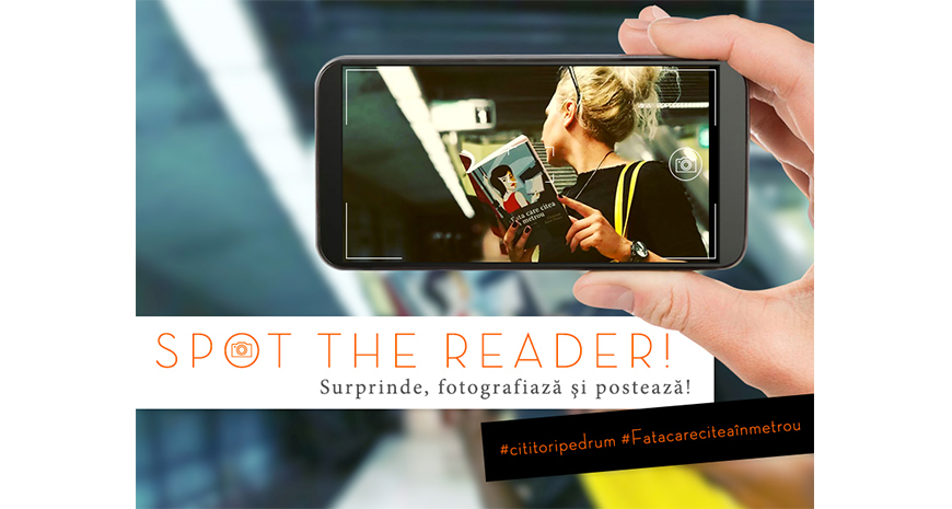 Spot the reader! Surprinde, fotografiază şi postează!